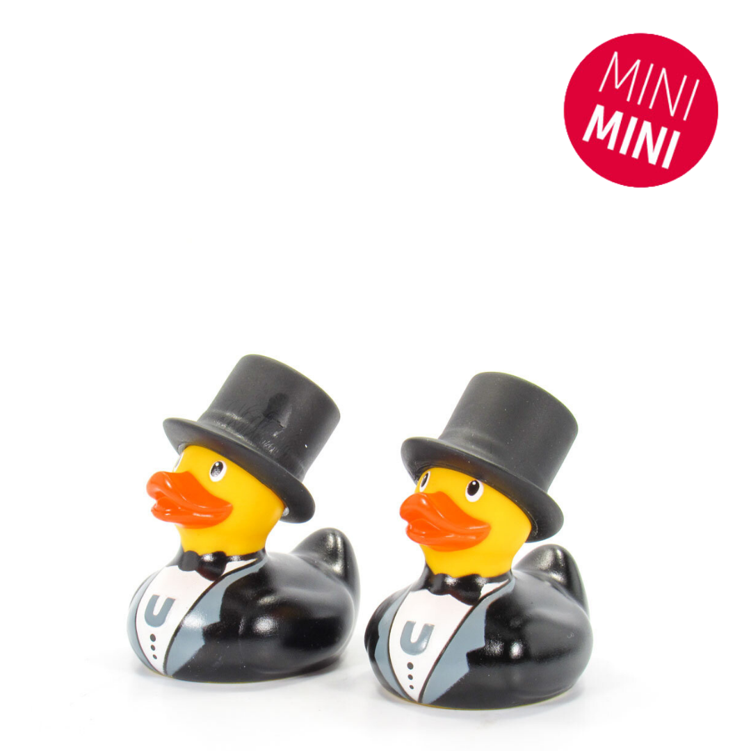 Paperella di gomma mini sposi (m-m) - Deluxe - San Marino Duck Store